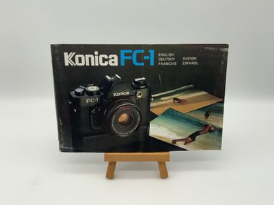 Konica FC-1 Bedienungsanleitung Deutsch Gebrauchsanweisung Magazin