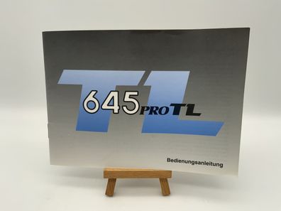 Mamiya 645 pro TL Bedienungsanleitung Deutsch Gebrauchsanweisung Magazin