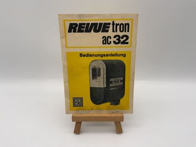 Revue tron ac 32 Bedienungsanleitung Deutsch Gebrauchsanweisung Magazin