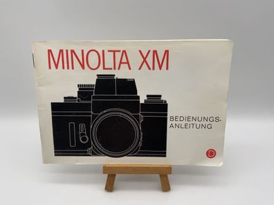 Minolta XM Bedienungsanleitung Deutsch Gebrauchsanweisung Magazin