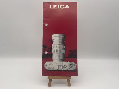 Leica Broschüre Deutsch Gebrauchsanweisung Magazin