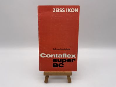 Zeiss Ikon Contaflex super BC Bedienungsanleitung Deutsch Gebrauchsanweisung