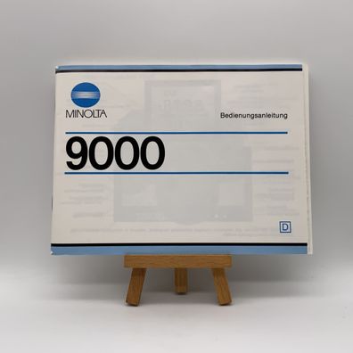 Minolta 9000 Bedienungsanleitung Deutsch Gebrauchsanweisung