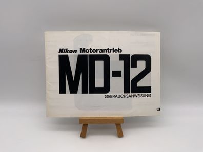 Nikon MD-12 Motorantrieb Bedienungsanleitung Deutsch