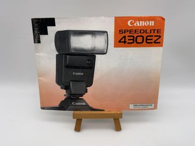 Canon Speedlite 430EZ Bedienungsanleitung Deutsch