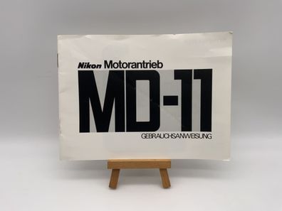 Nikon MD-11 Motorantrieb Bedienungsanleitung Deutsch