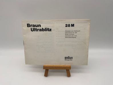Braun Ultrablitz 28M Bedienungsanleitung Deutsch