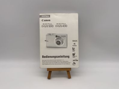 Canon IXUS 500 IXUS 430 Bedienungsanleitung Deutsch