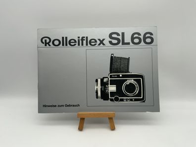 Rollei Rolleiflex SL66 Hinweise zum Gebrauch Bedienungsanleitung Deutsch
