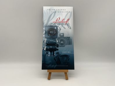 Linhof Fachkameras aus München 2001/2002 Prospekt Deutsch