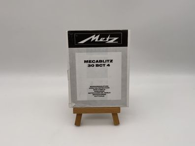 Metz Mecablitz 30 BCT 4 Bedienungsanleitung Deutsch