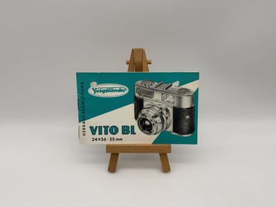 Voigtländer Vito BL 24x36 35mm Bedienungsanleitung Deutsch
