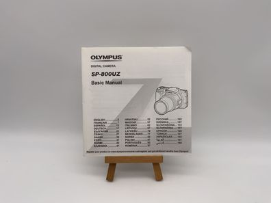 Olympus SP-800 ZU Bedienungsanleitung Deutsch