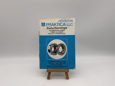 Pentacon Praktica LLC Zwischenringe Bedienungsanleitung Deutsch