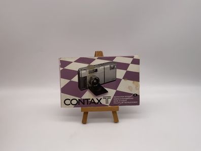 Contax T Bedienungsanleitung Deutsch