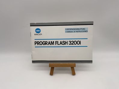 Minolta Program Flash 3200i Bedienungsanleitung Deutsch