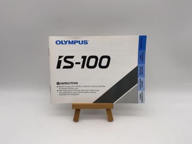 Olympus IS-100 Bedienungsanleitung Englisch