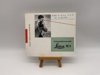 Leica M3 Fotografieren mit M3 Bedienungsanleitung Deutsch