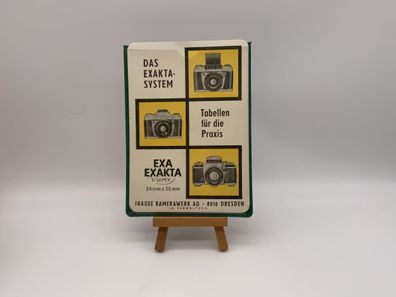 Exa Varex Das Exakta System Tabellen für die Praxis 6 Karten Anleitung Deutsch