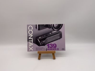 Contax 139 Winder-II Bedienungsanleitung Deutsch