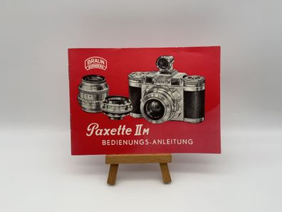 Braun Paxette II M Bedienungsanleitung Deutsch