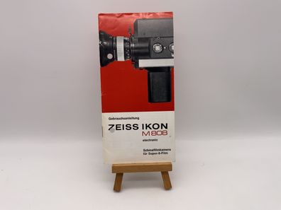 Zeiss Ikon M 808 electronic Schmalfilmkamera für Super 8 Deutsch