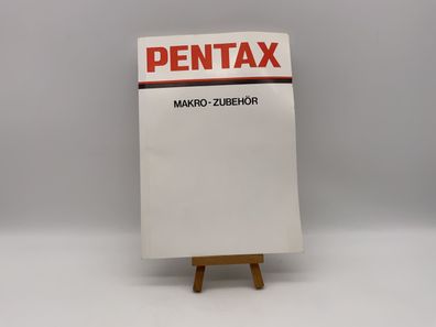 Pentax Makro Zubehör Infoheft Broschüre Deutsch