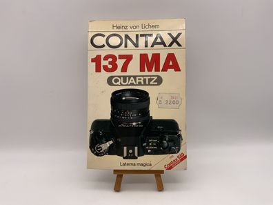 Contax 137 MA Quartz Laterna Magica Heinz von Lichem Buch Deutsch