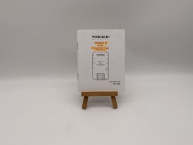 Yongnuo YN622C II E-TTL Wireless Flash Trigger Transceiver Anleitung Englisch