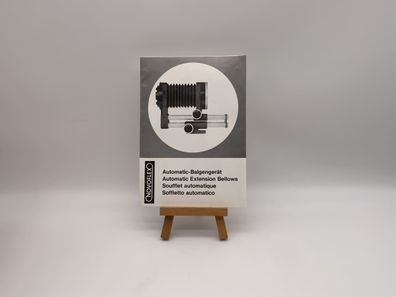 Novoflex Automatic-Balgengerät Bedienungsanleitung Deutsch
