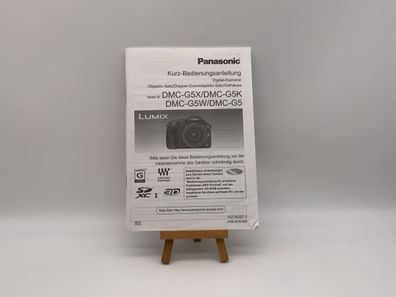 Panasonic Lumix DMC-G5X/DMC-G5K/DMC-G5W/DMC-G5 Bedienungsanleitung Deutsch