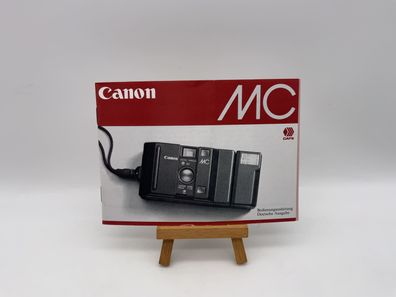 Canon MC Gebrauchsanweisung Instruction Manual Bedienungsanleitung Deutsch