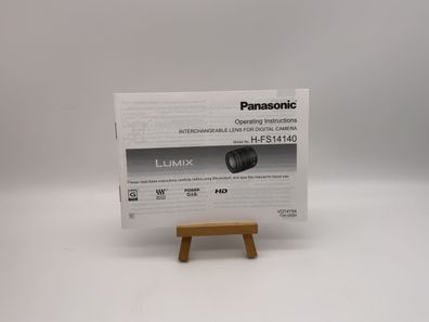 Panasonic Lumix H-FS 14140 Bedienungsanleitung Deutsch