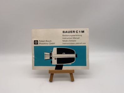 Bauer C1 M Bedienungsanleitung Deutsch