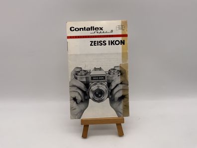 Zeiss Ikon Contaflex Super B Gebrauchsanweisung Bedienungsanleitung Deutsch