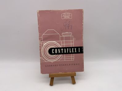 Zeiss Ikon Contaflex I Gebrauchsanweisung Bedienungsanleitung Deutsch