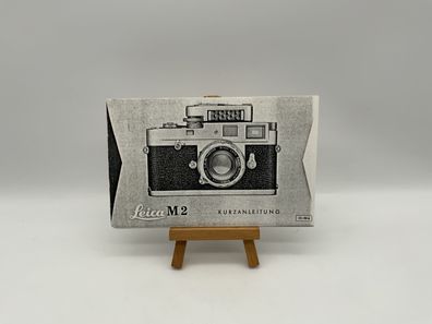 Leica M2 Kurzanleitung Nachdruck (11-36a) Bedienungsanleitung Deutsch