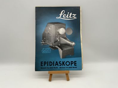 Leitz Epidiaskope 1949 Broschüre Deutsch