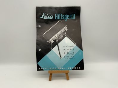 Leica Hilfsgerät Bedienungsanleitung Deutsch