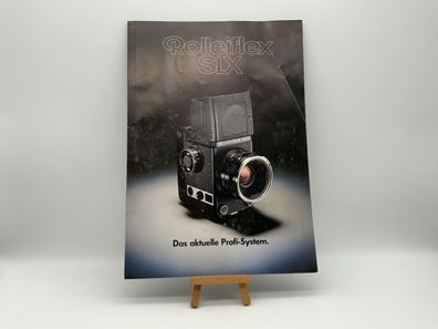 Rollei Rolleiflex SLX Das aktuelle Profi System Broschüre Prospekt Deutsch