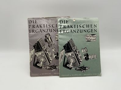 Rollei Rolleiflex Rolleicord Die Praktischen Ergänzungen stark gebraucht Deutsch