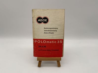 ADOX POLOmatic 3S 24x36 Bedienungsanleitung Deutsch