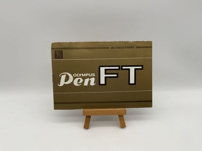 Olympus Pen FT Gebrauchsanweisung Instruction Bedienungsanleitung Englisch
