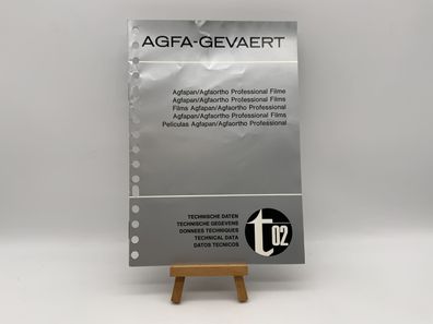 Agfa Agfapan / Agfaortho Professional Filme technische Daten Prospekt Deutsch