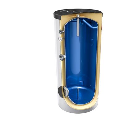 300 Liter Warmwasserspeicher ohne Wärmetauscher inkl. Isolierung und Versand