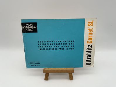 Ultrablitz Cornet SL Gebrauchsanweisung Bedienungsanleitung Deutsch