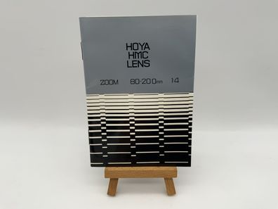 Hoya HMC Lens Zoom 80-200mm 1:4 Gebrauchsanweisung Bedienungsanleitung Deutsch