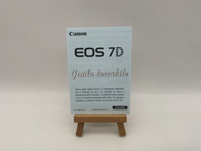 Canon EOS 7D Kurzanleitung Italienisch Gebrauchsanweisung