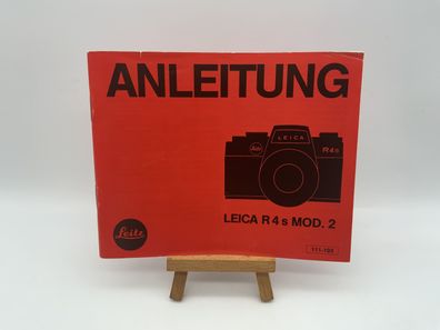 Leitz Leica R4s MOD.2 111-193 Bedienungsanleitung Deutsch