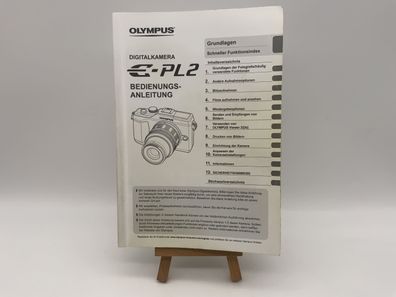 Olympus Camedia E-PL2 Gebrauchsanweisung Bedienungsanleitung Deutsch